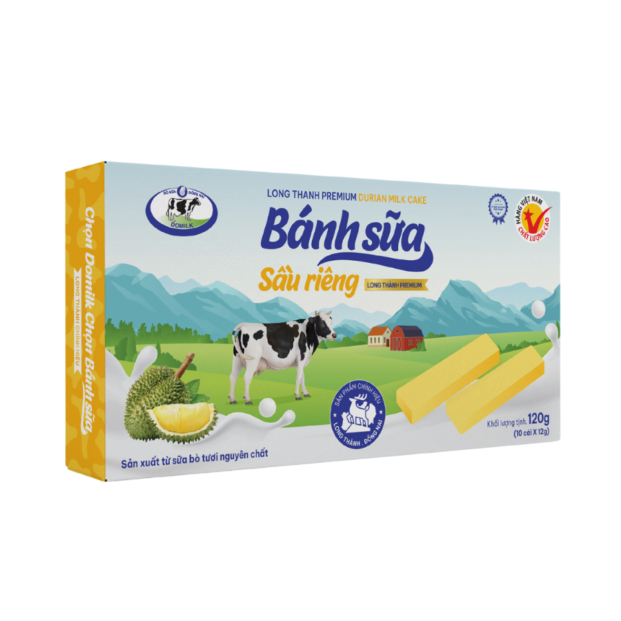 Bánh Sữa Sầu Riêng Long Thành Premium 120g